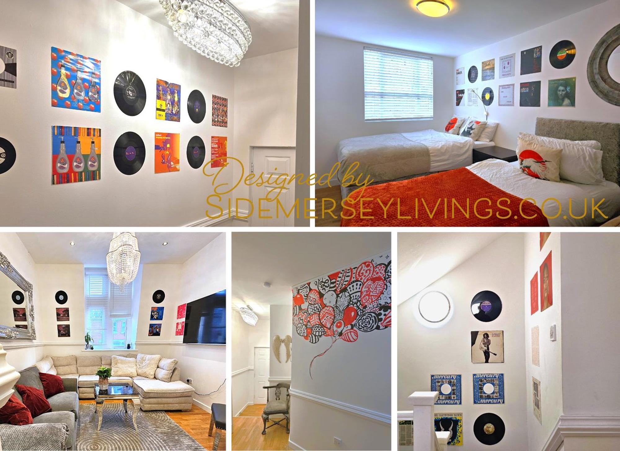 Sidemersey Livings - Spacious Loft For Bigger Groups - Very Central And Cosy Liverpool Esterno foto