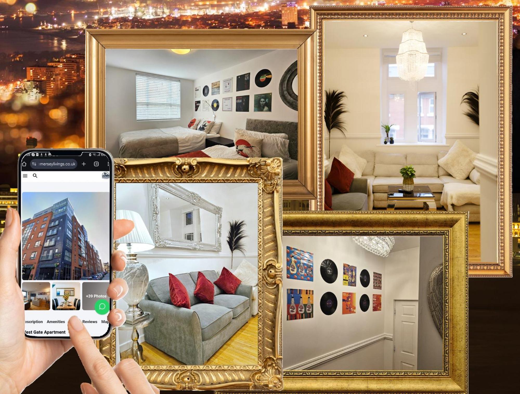 Sidemersey Livings - Spacious Loft For Bigger Groups - Very Central And Cosy Liverpool Esterno foto